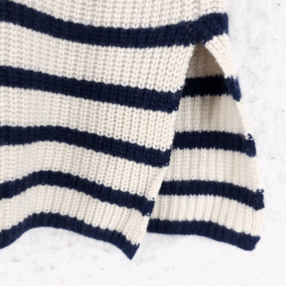 Nwt Rails Claudia Sweater Cream Navy Blue Stripe … - image 6